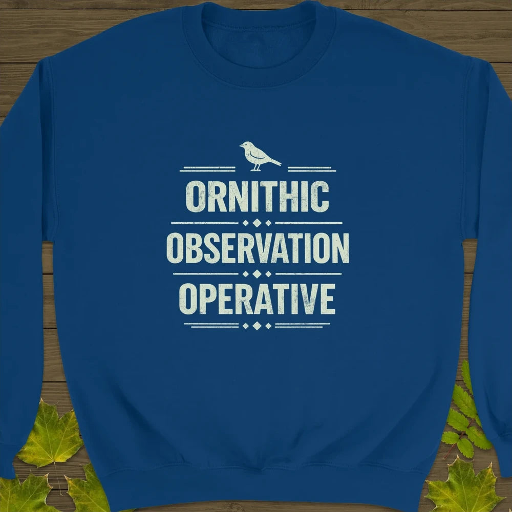 Ornithic Observation Sweatshirt Royal