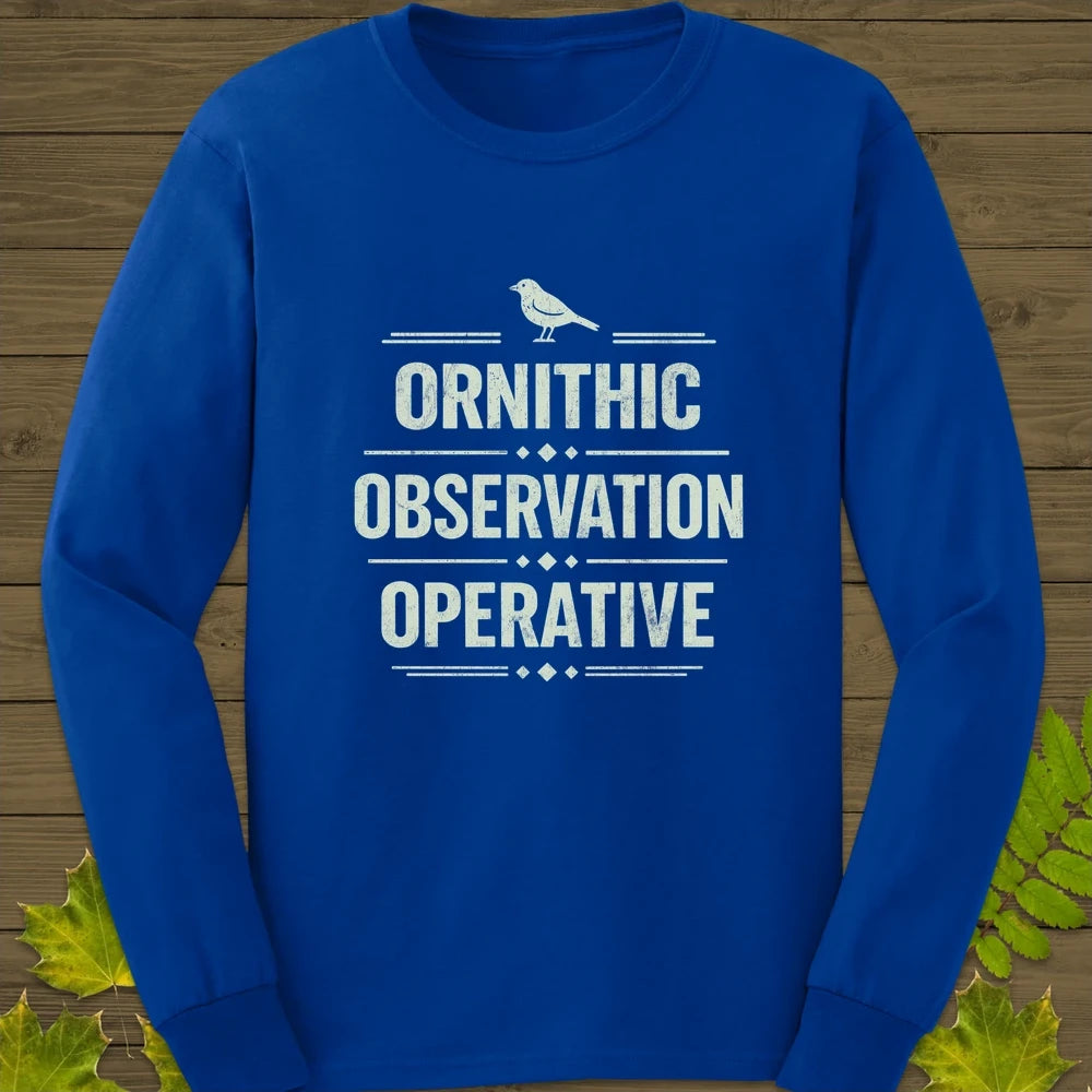Ornithic Observation Long Sleeve Royal