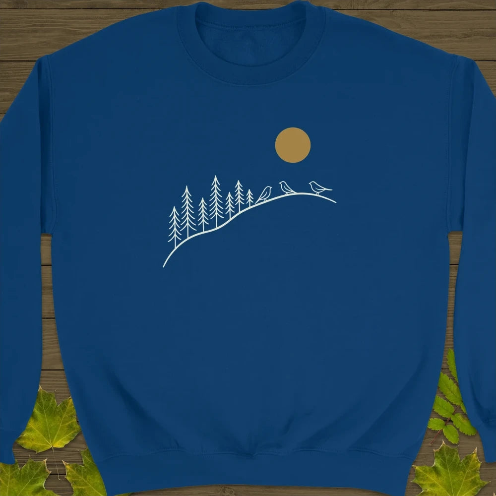 Morning Perch Sweatshirt Royal