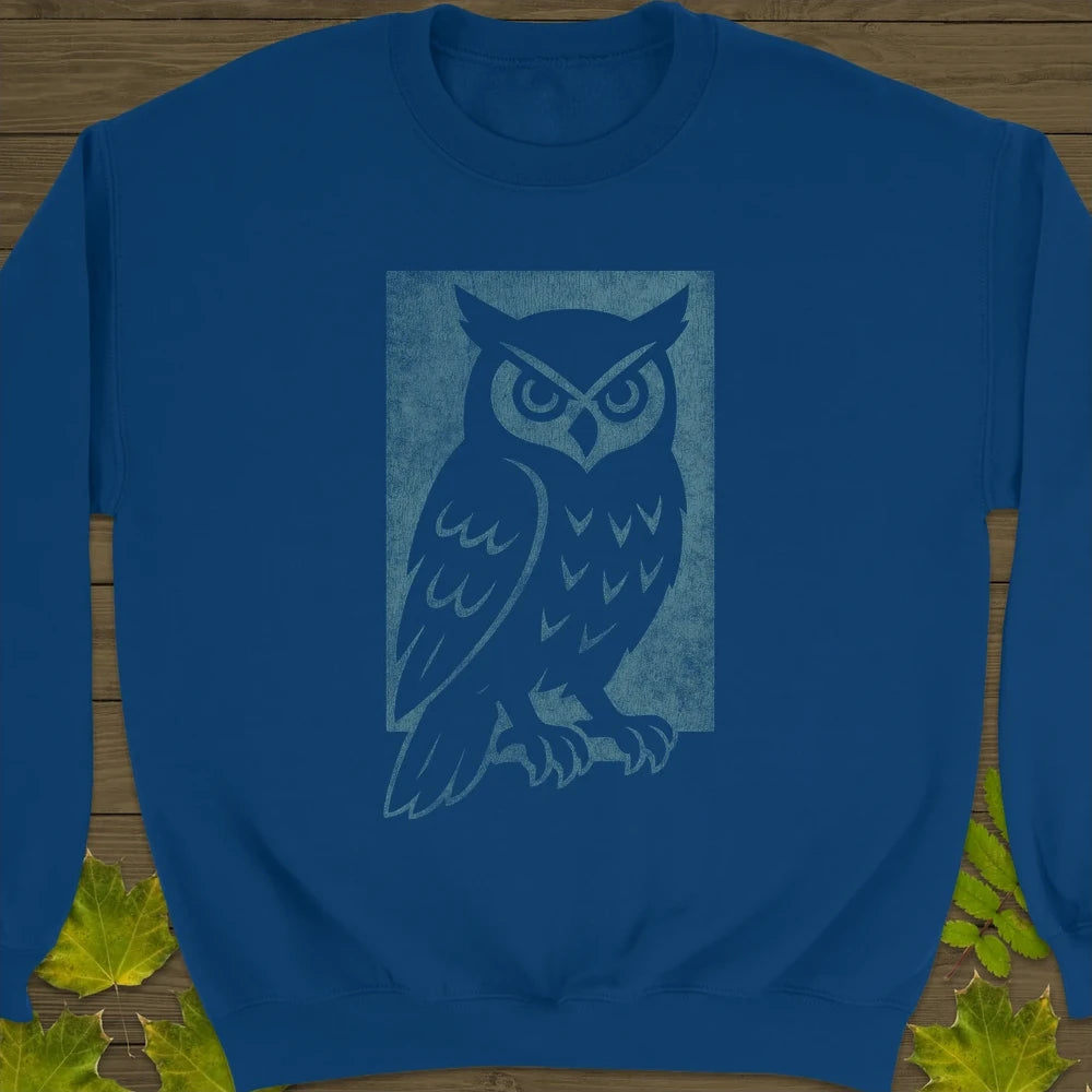 Shadow Owl Sweatshirt Royal