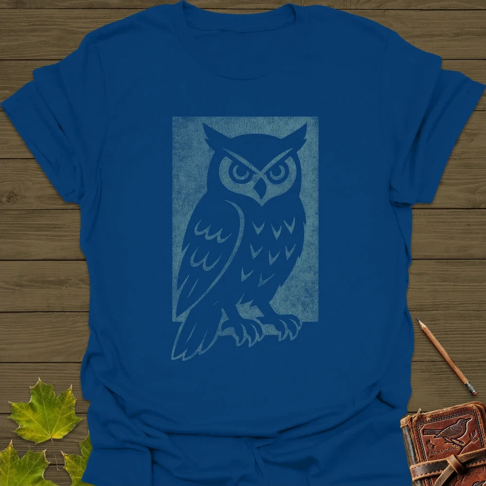 Shadow Owl T-Shirt Royal