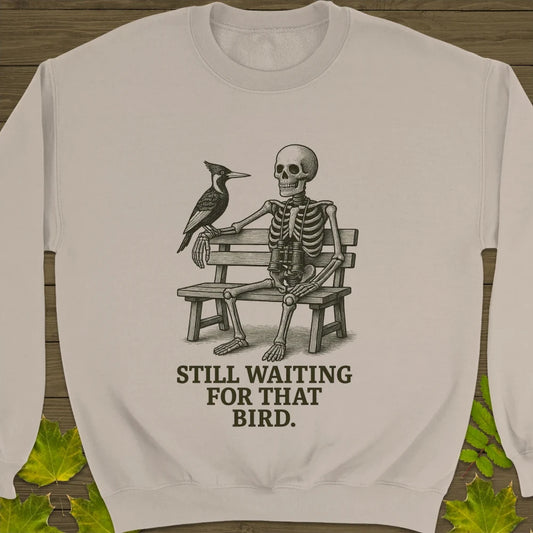 Still Waiting Crewneck Sweatshirt Sand