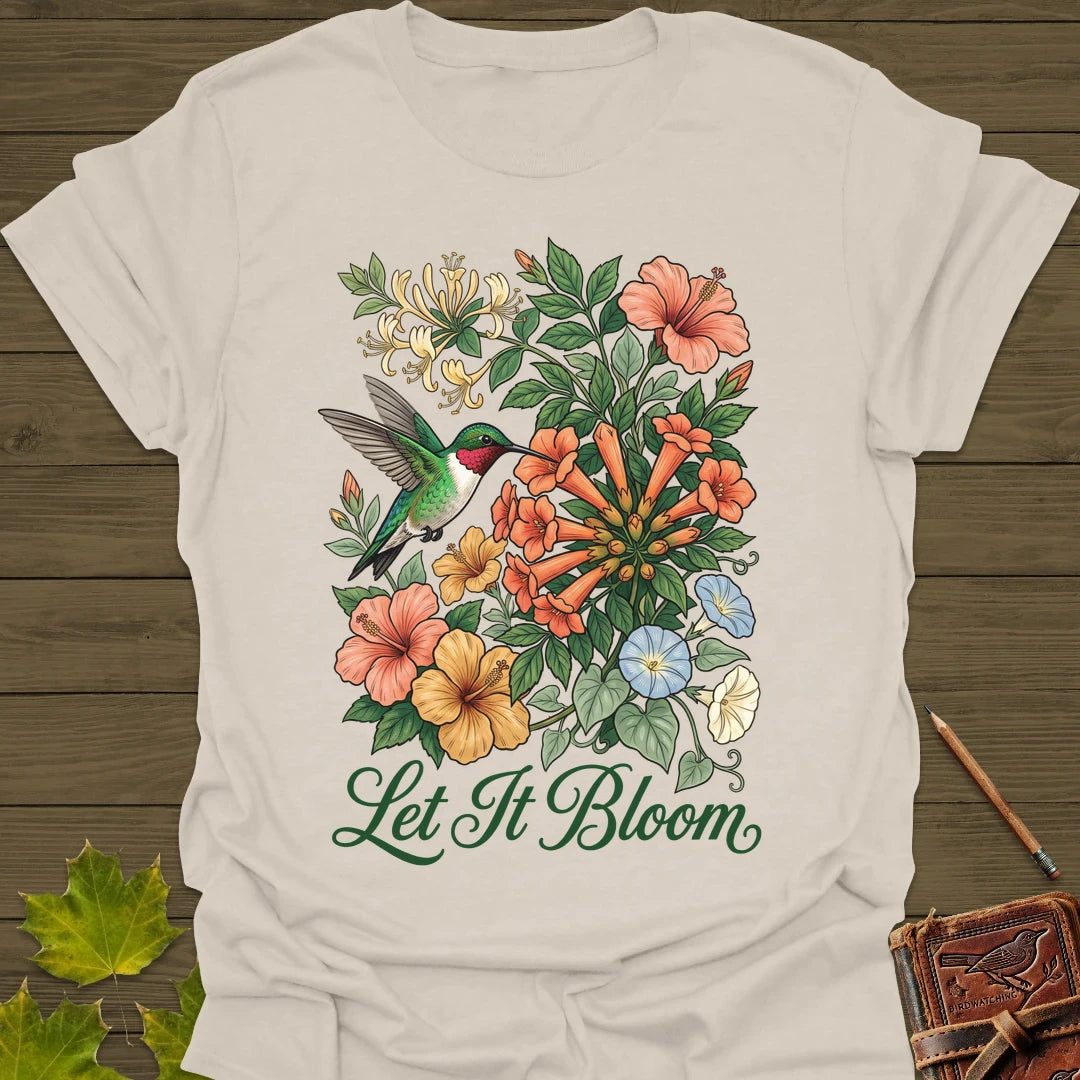 Let It Bloom T-Shirt Natural