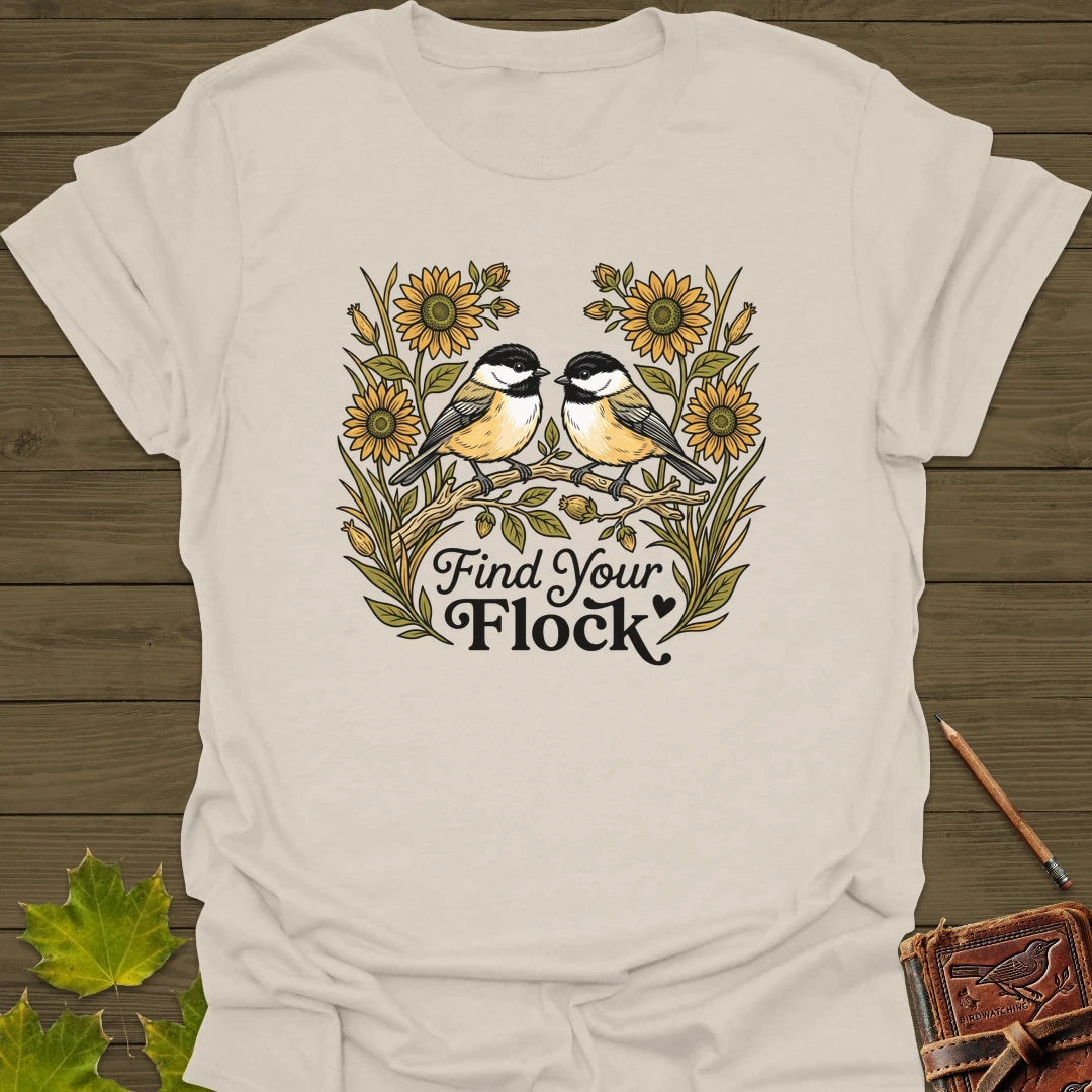 Find Your Flock T-Shirt Natural
