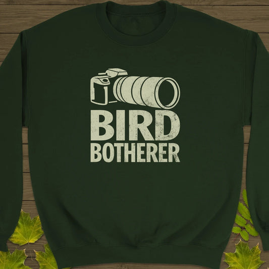 Bird Botherer Sweatshirt Forest Green