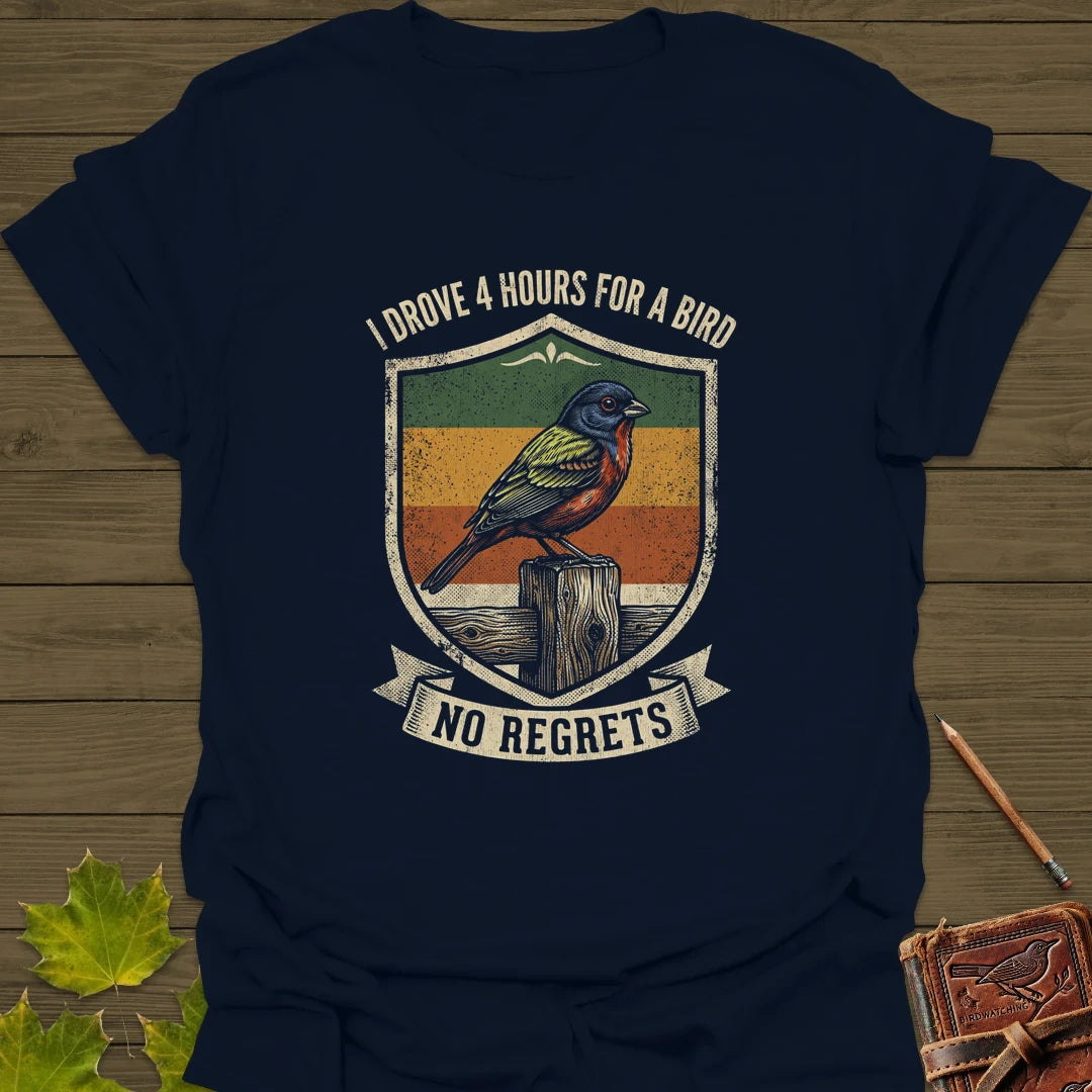 No Regrets T-Shirt Navy