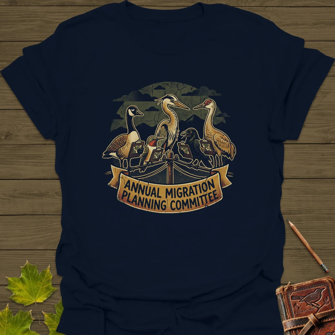 Migration Committee T-Shirt Navy