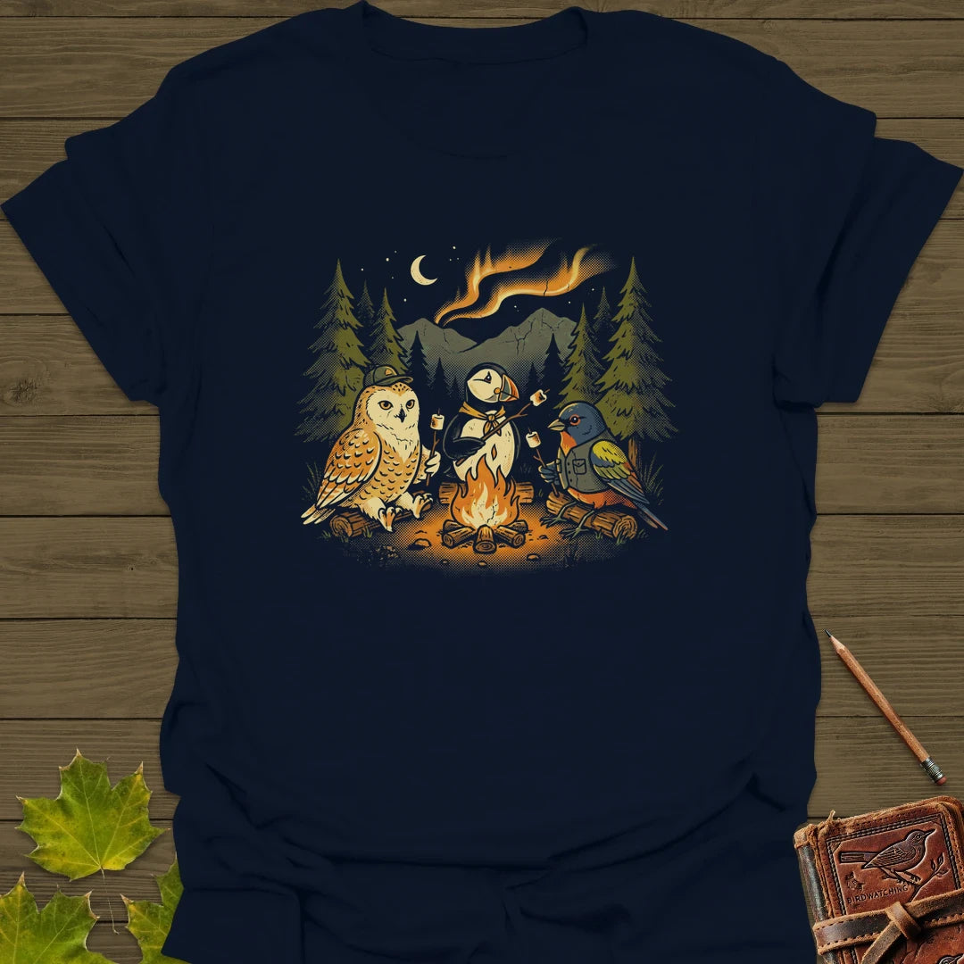Life List Camping T-Shirt Navy