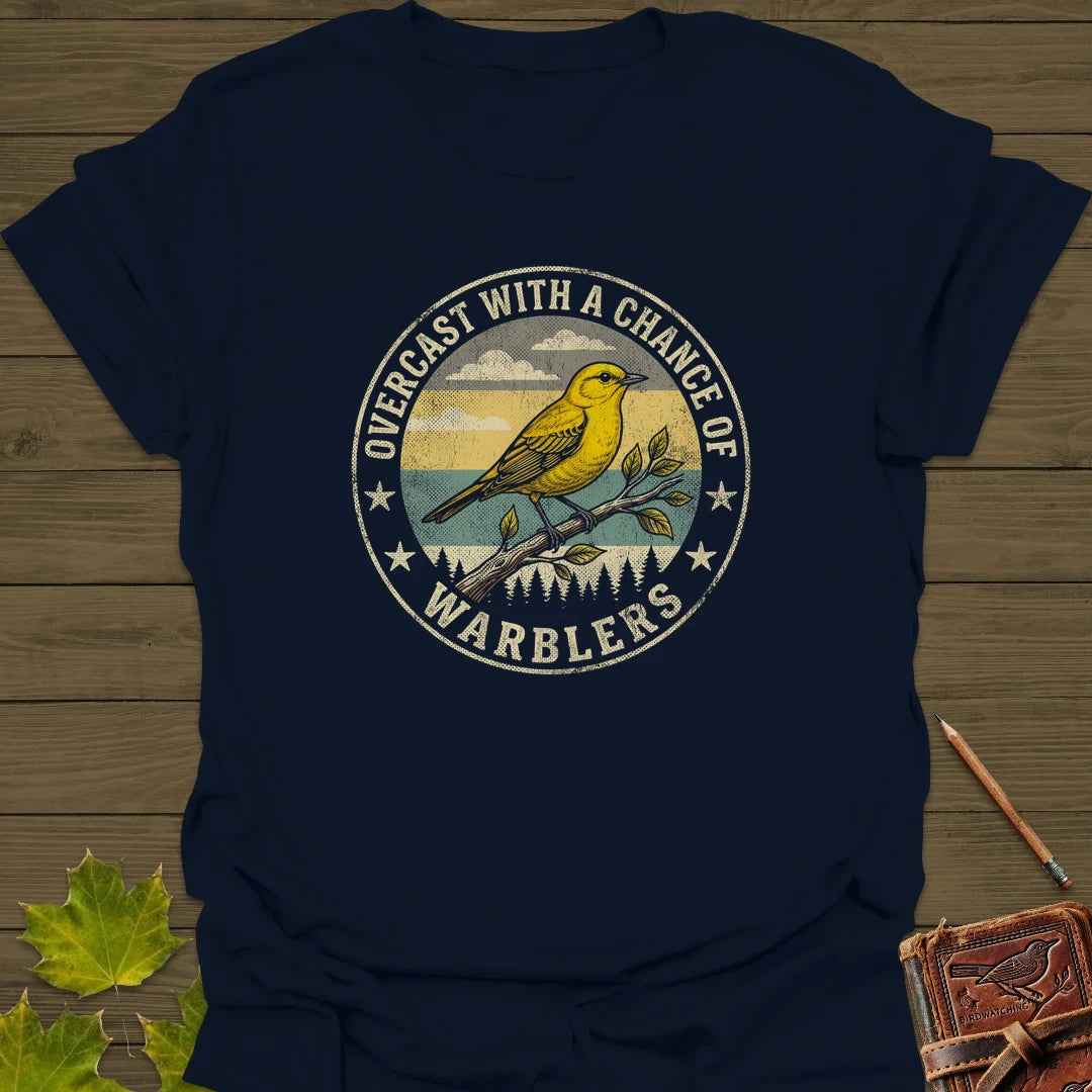 Chance Of Warblers T-Shirt Navy