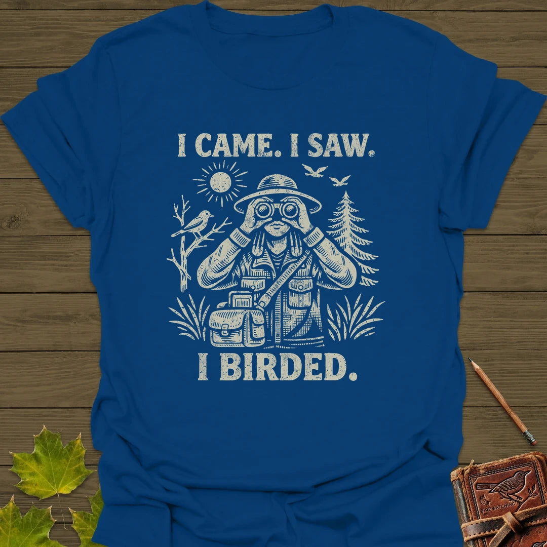 I Birded T-Shirt Royal