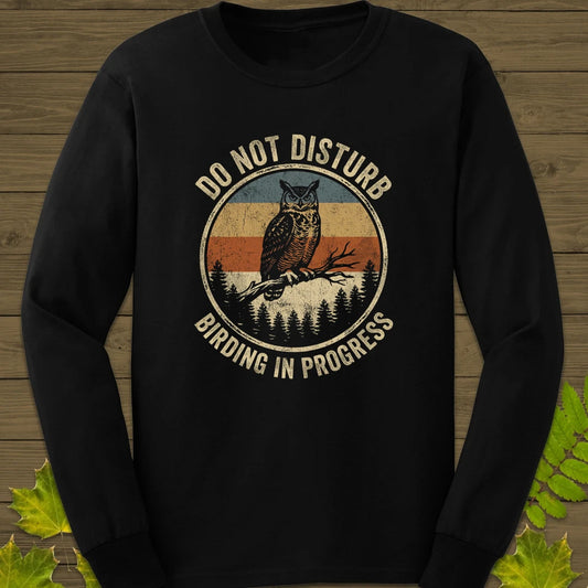 Do Not Disturb Long Sleeve Black