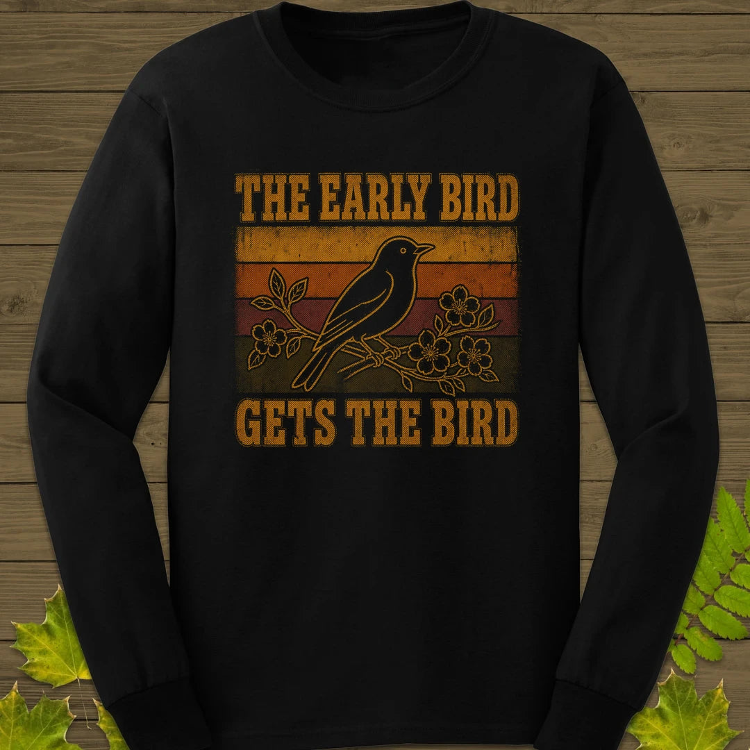Early Riser Long Sleeve Black