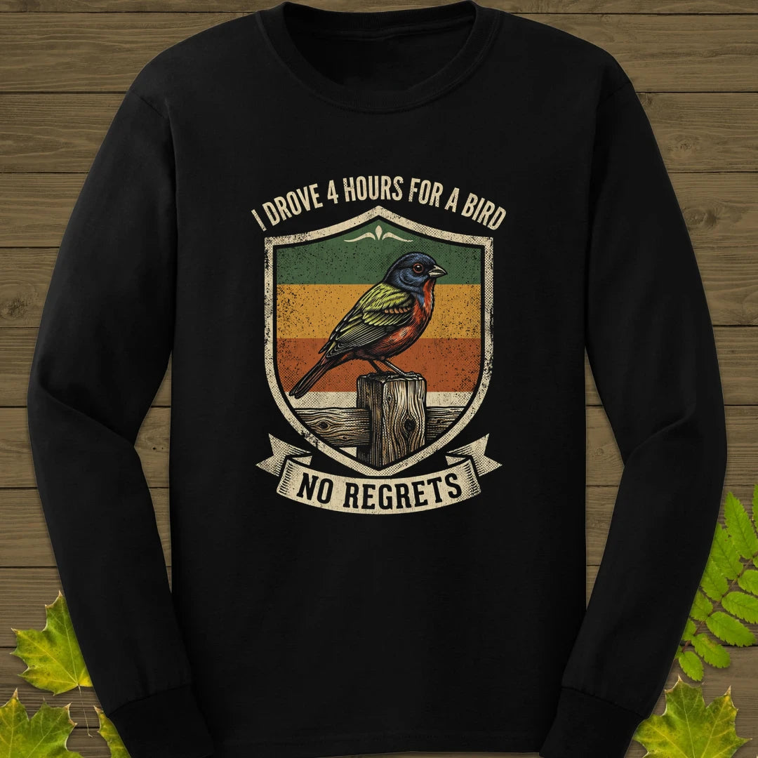 No Regrets Long Sleeve Black