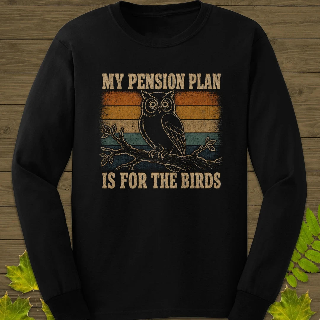 Pension Plan Long Sleeve Black