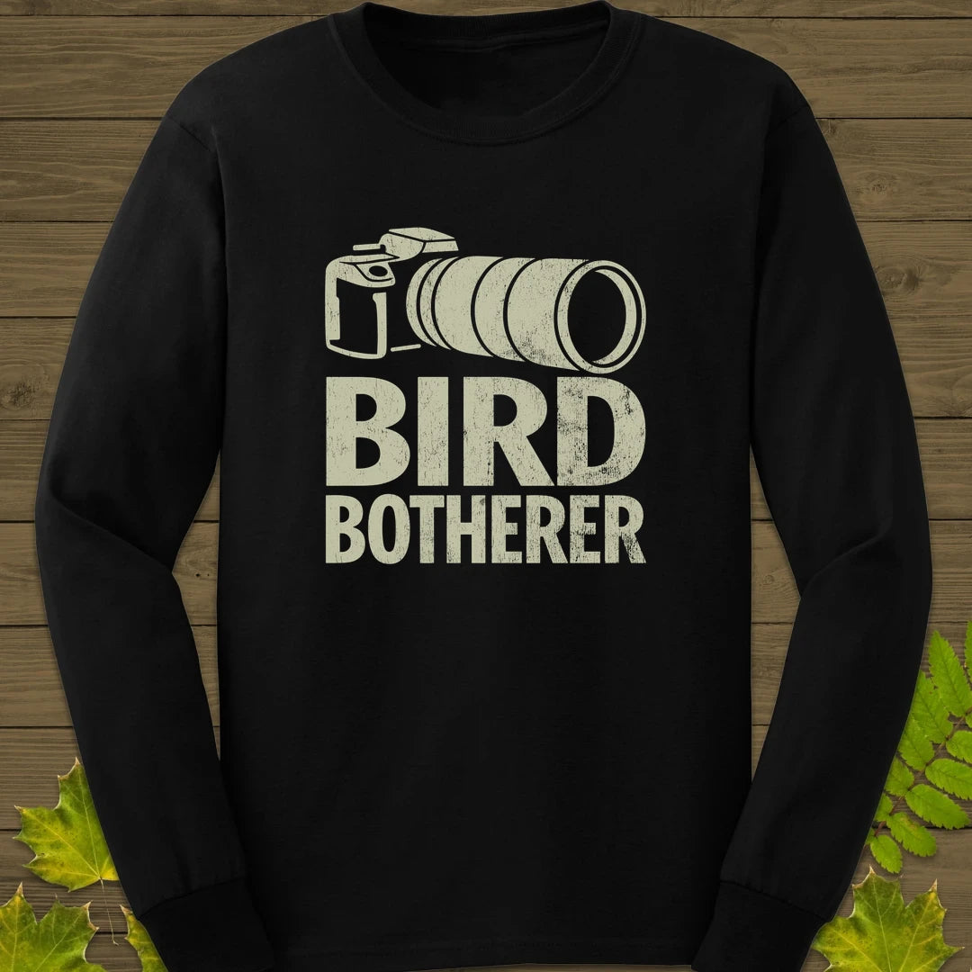 Bird Botherer Long Sleeve Black