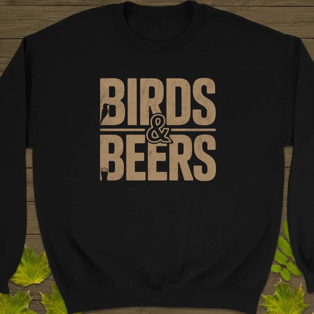 Birds & Beers Sweatshirt Black