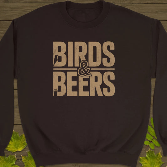 Birds & Beers Sweatshirt Dark Chocolate