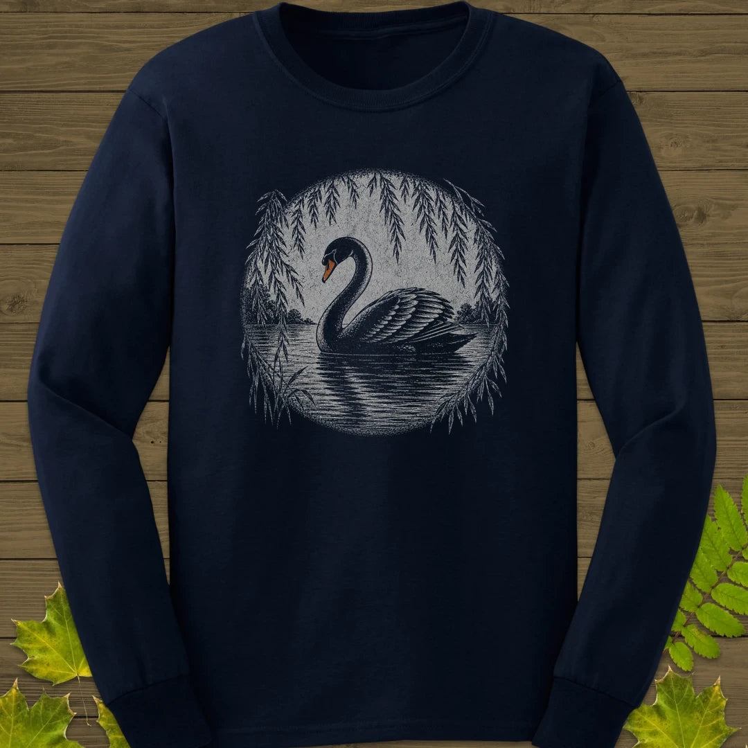 Brake For Birds Long Sleeve Navy