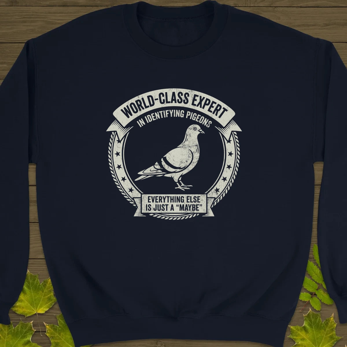 Identifying Pigeons Sweatshirt Navy