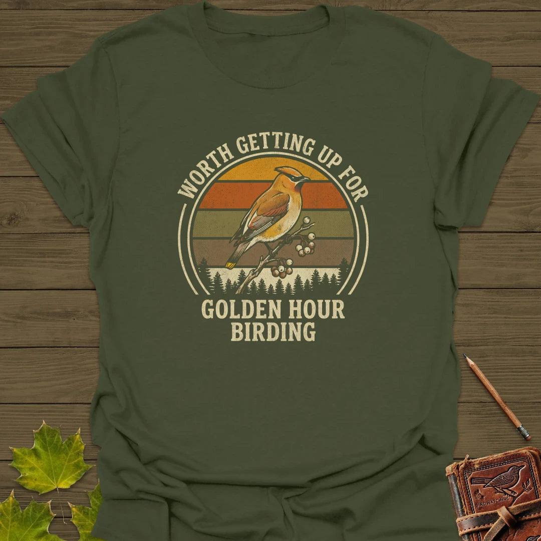 Golden Hour T-Shirt Military Green