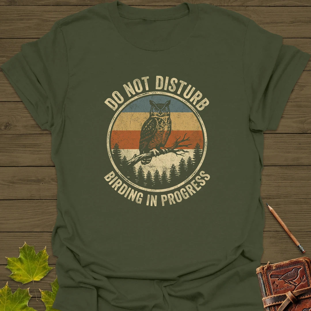 Do Not Disturb T-Shirt Military Green