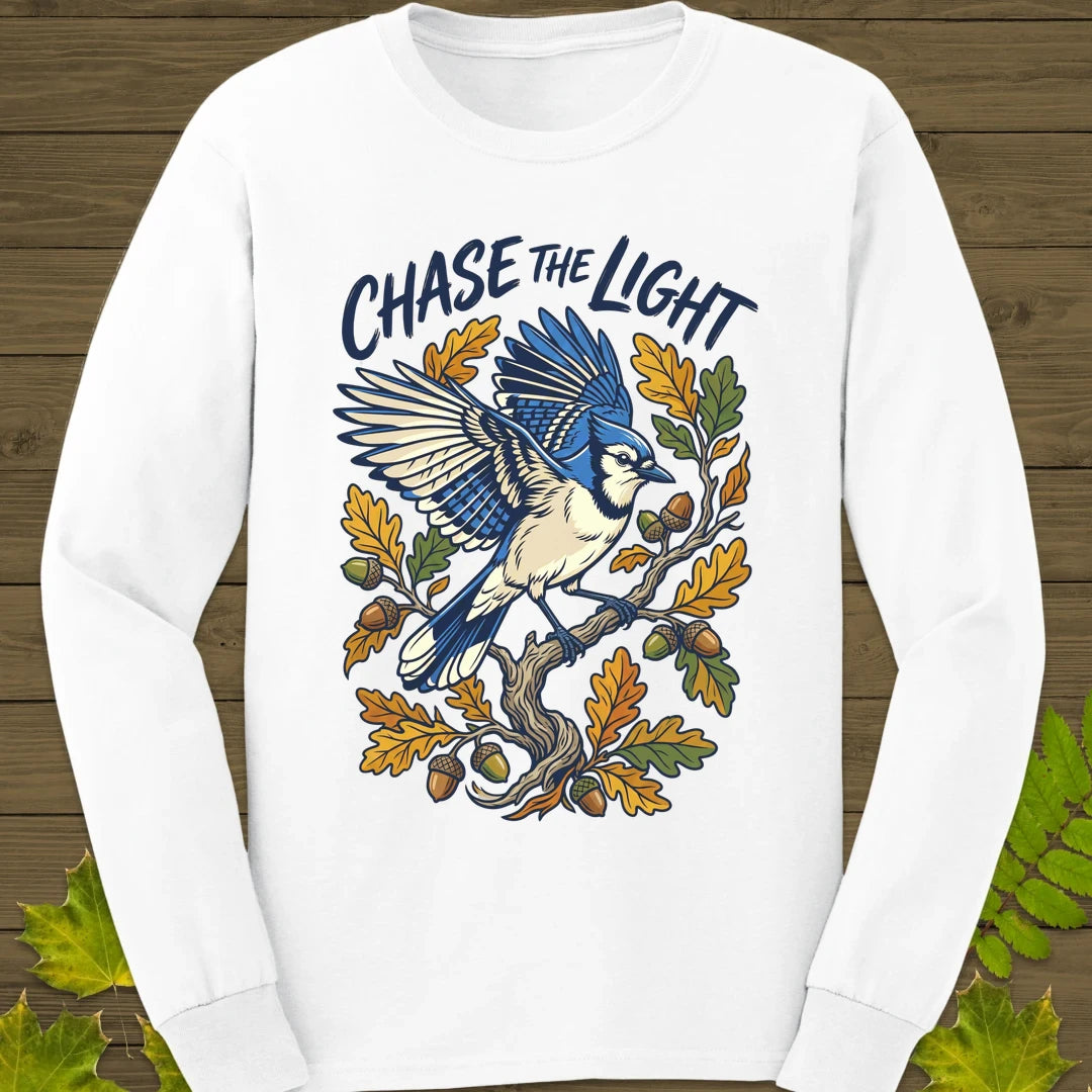 Chase The Light Long Sleeve White