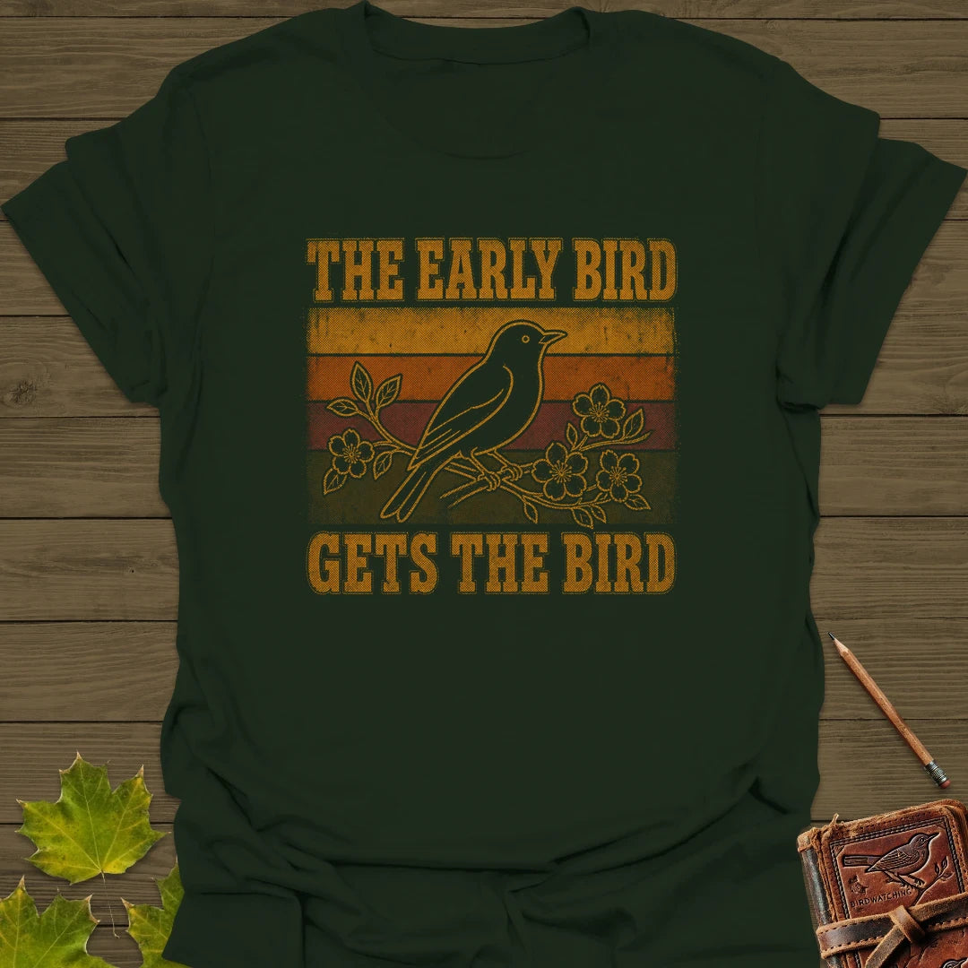 Early Riser T-Shirt Forest Green