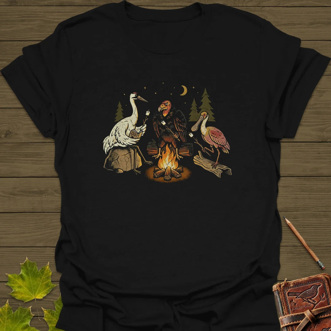 Campfire Stories T-Shirt Black