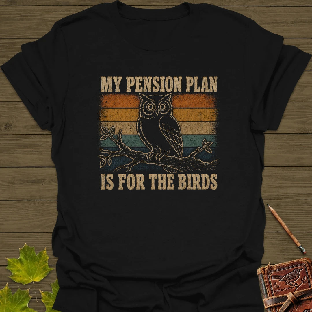 Pension Plan T-Shirt Black