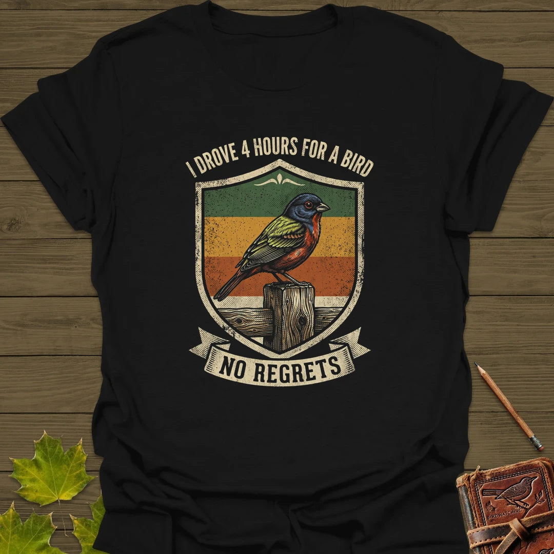 No Regrets T-Shirt Black