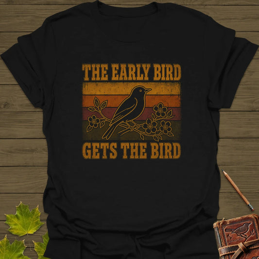 Early Riser T-Shirt Black