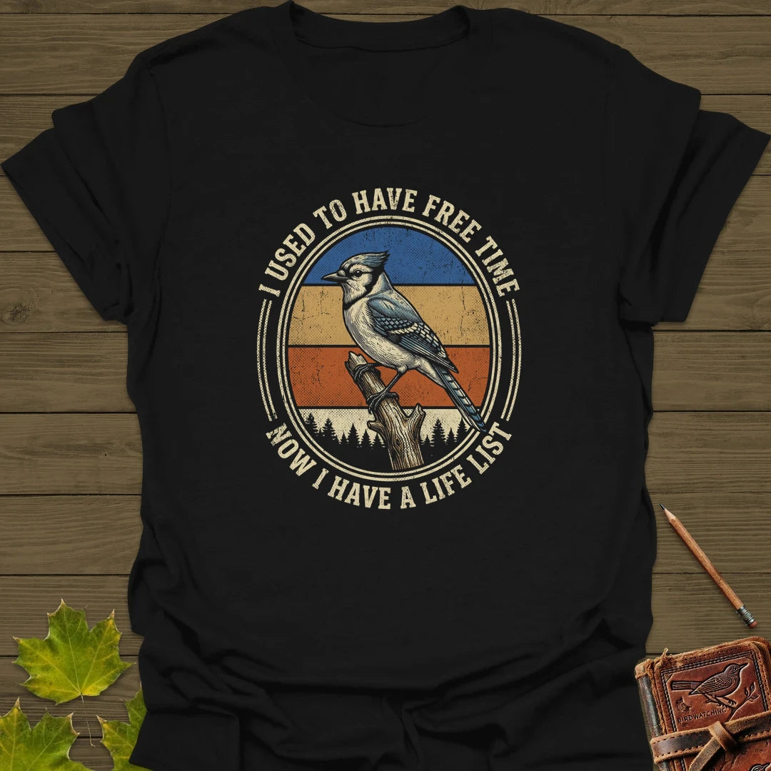 Free Time T-Shirt Black