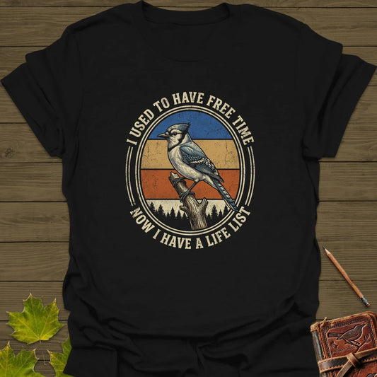 Free Time T-Shirt Black