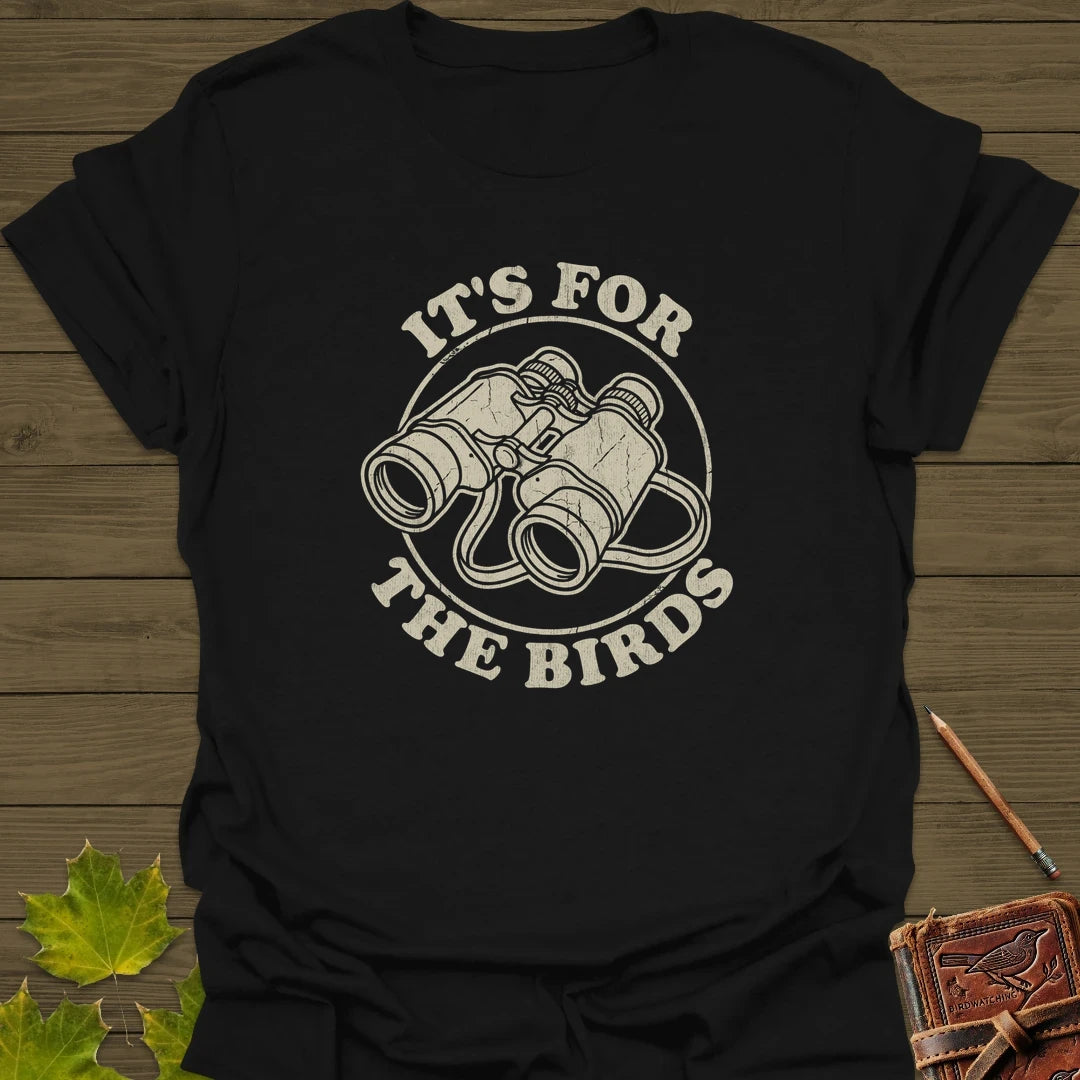 For The Birds T-Shirt Black