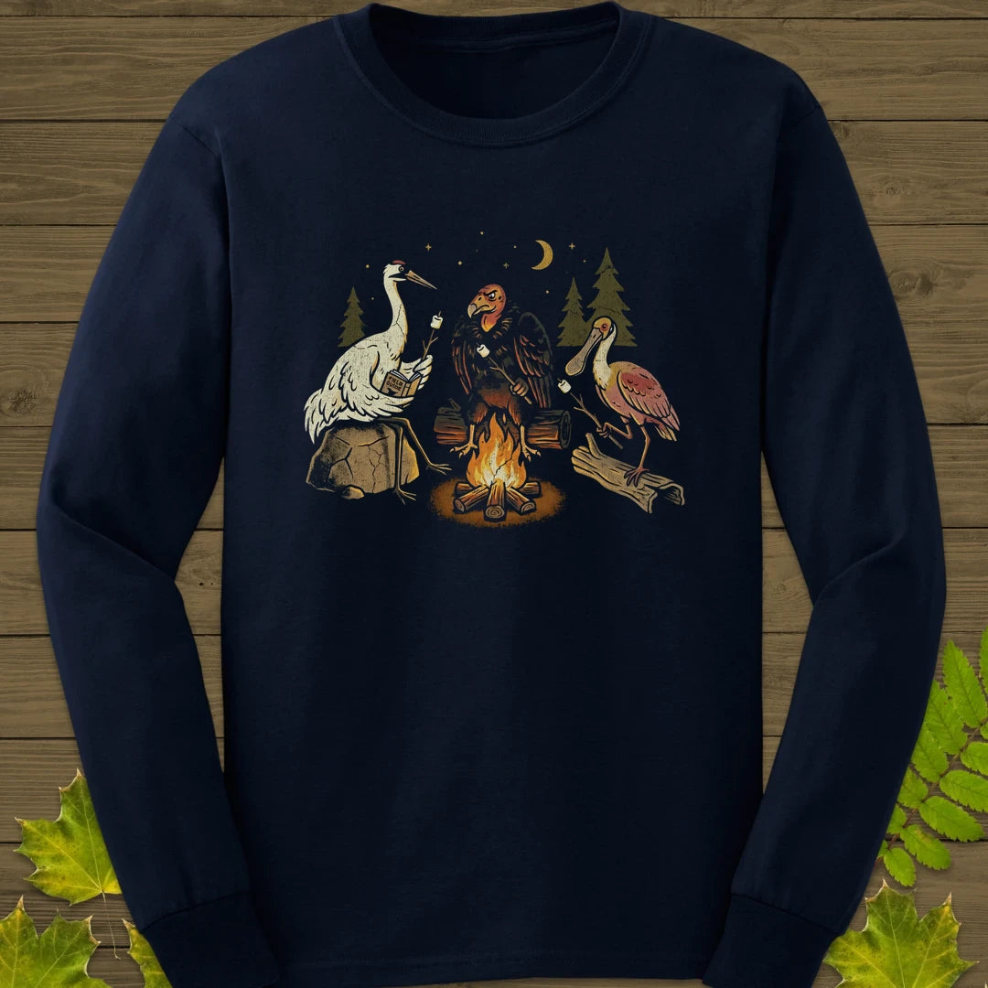 Campfire Stories Long Sleeve Navy