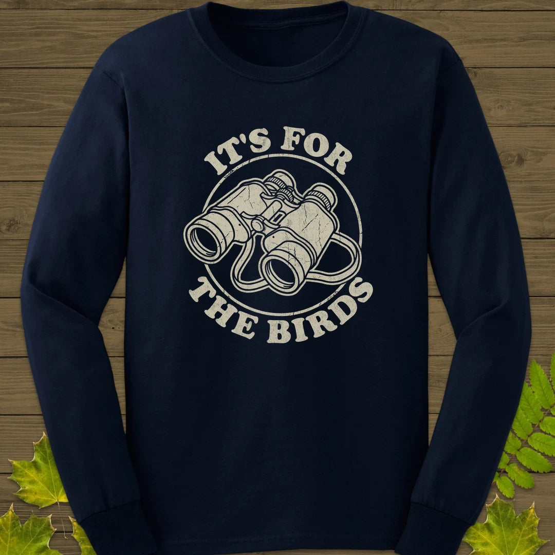 For The Birds Long Sleeve Navy