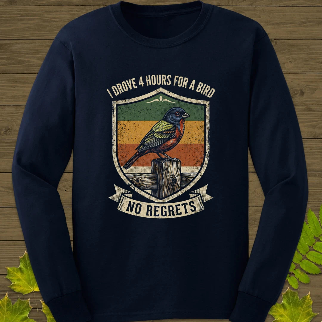 No Regrets Long Sleeve Navy