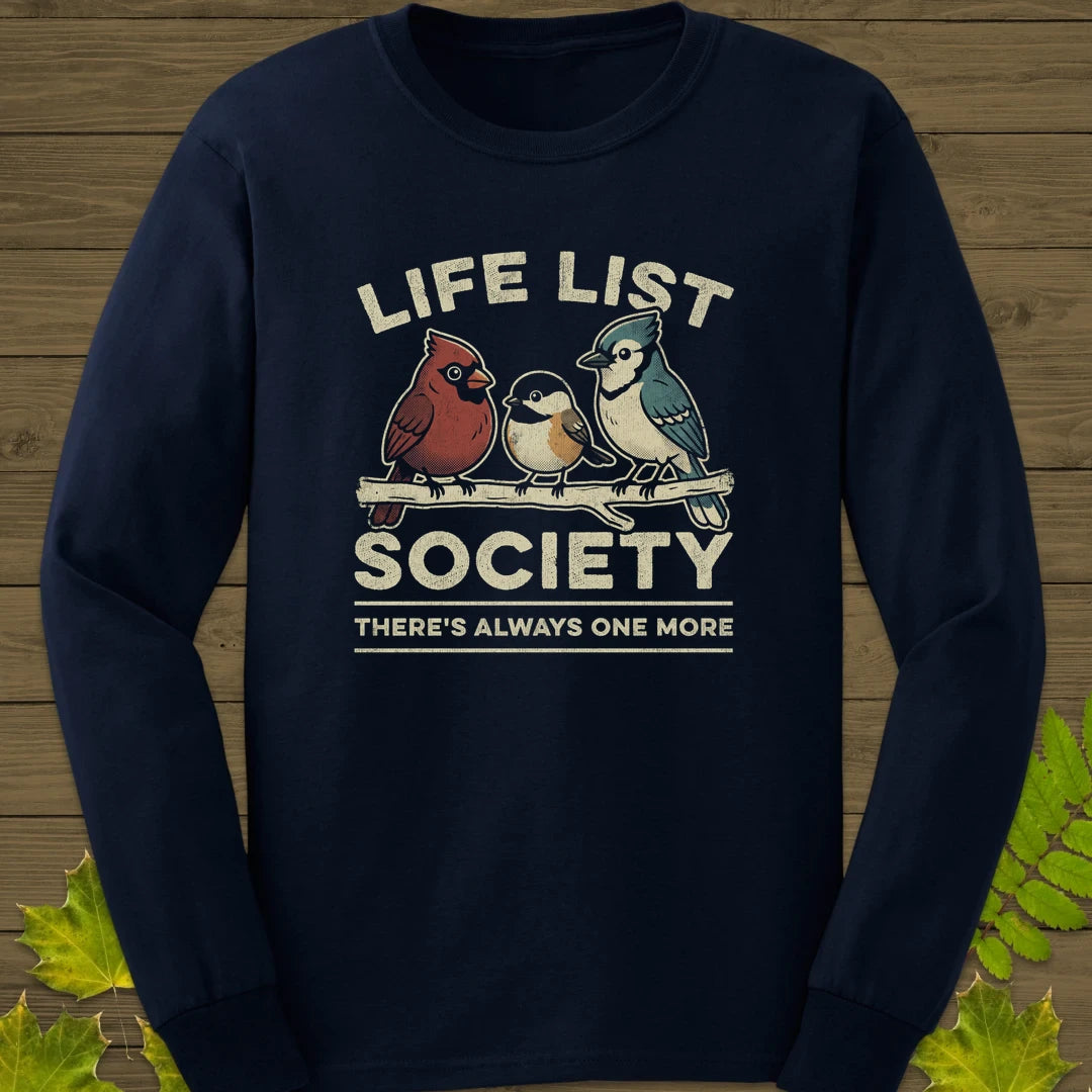 Life List Society Long Sleeve Navy