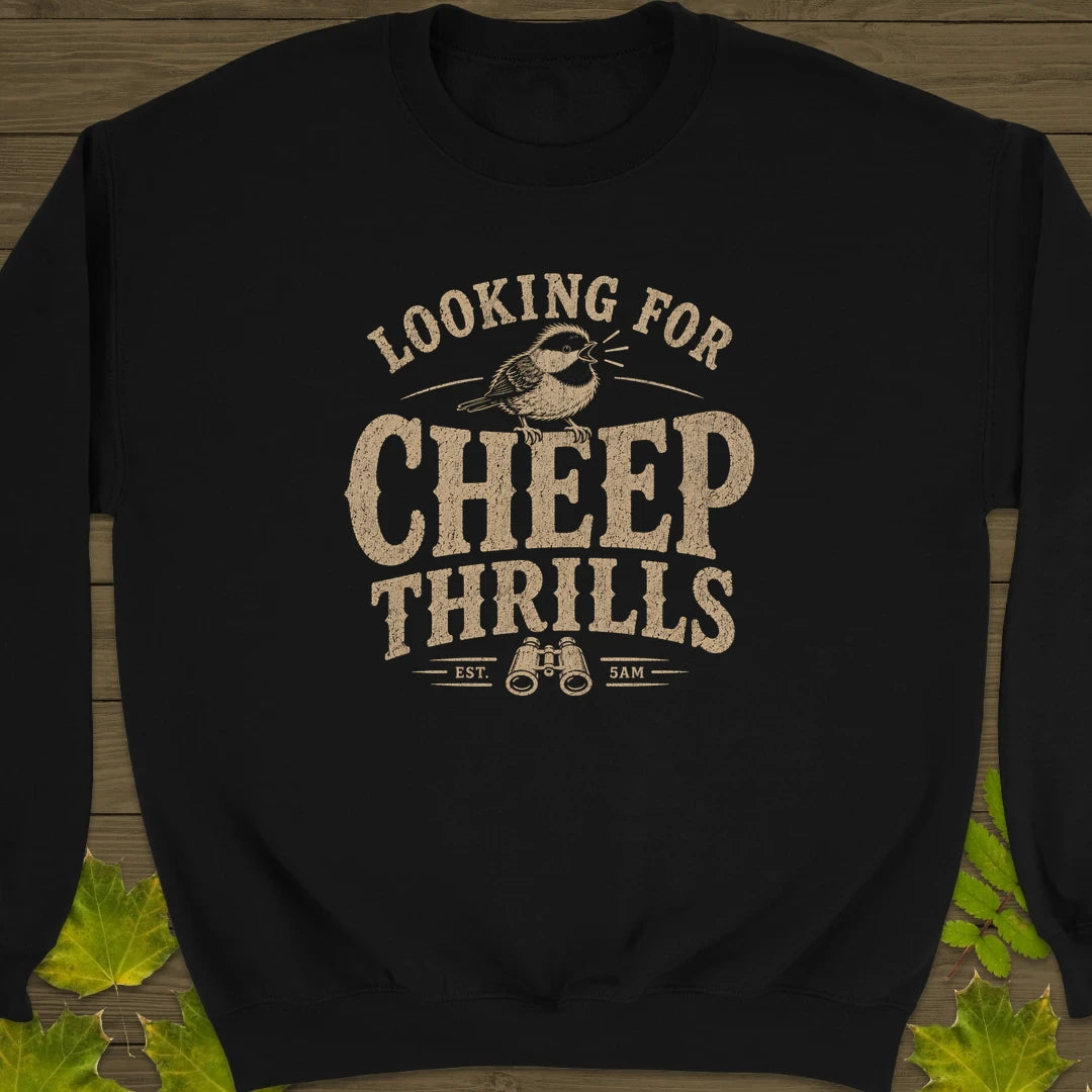 Cheep Thrills Sweatshirt Black