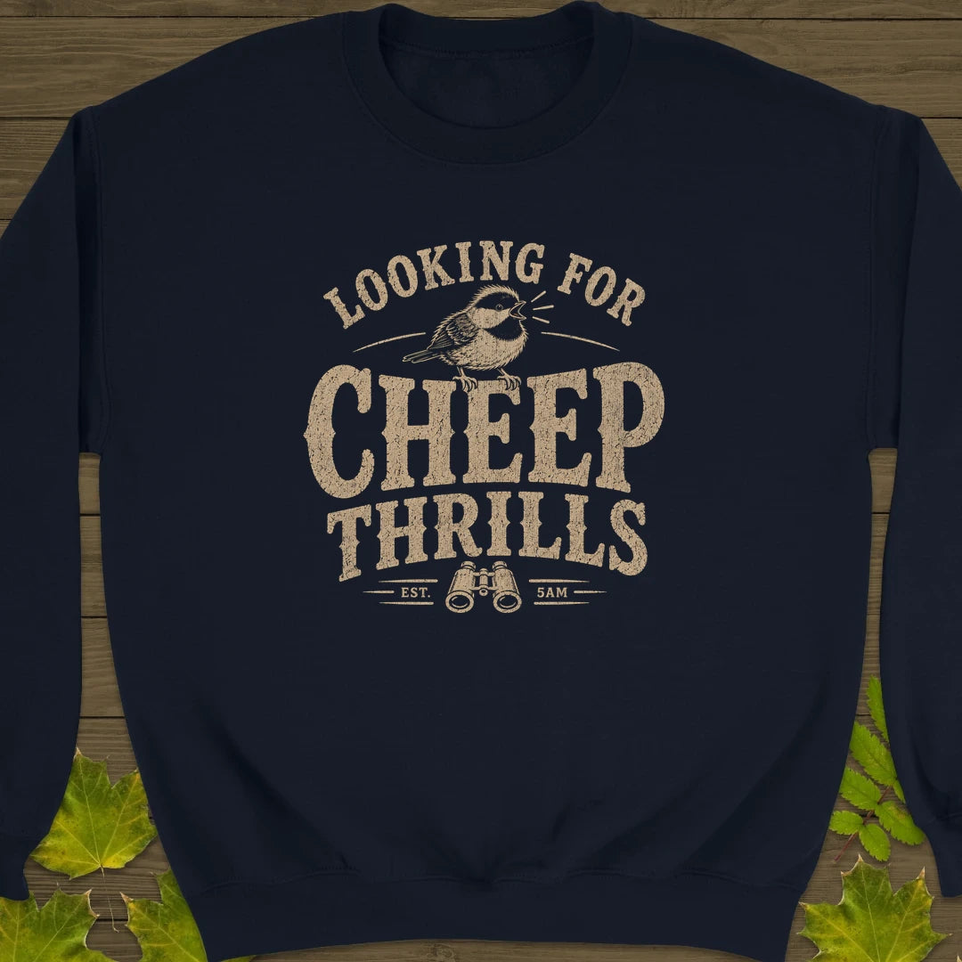 Cheep Thrills Sweatshirt Navy