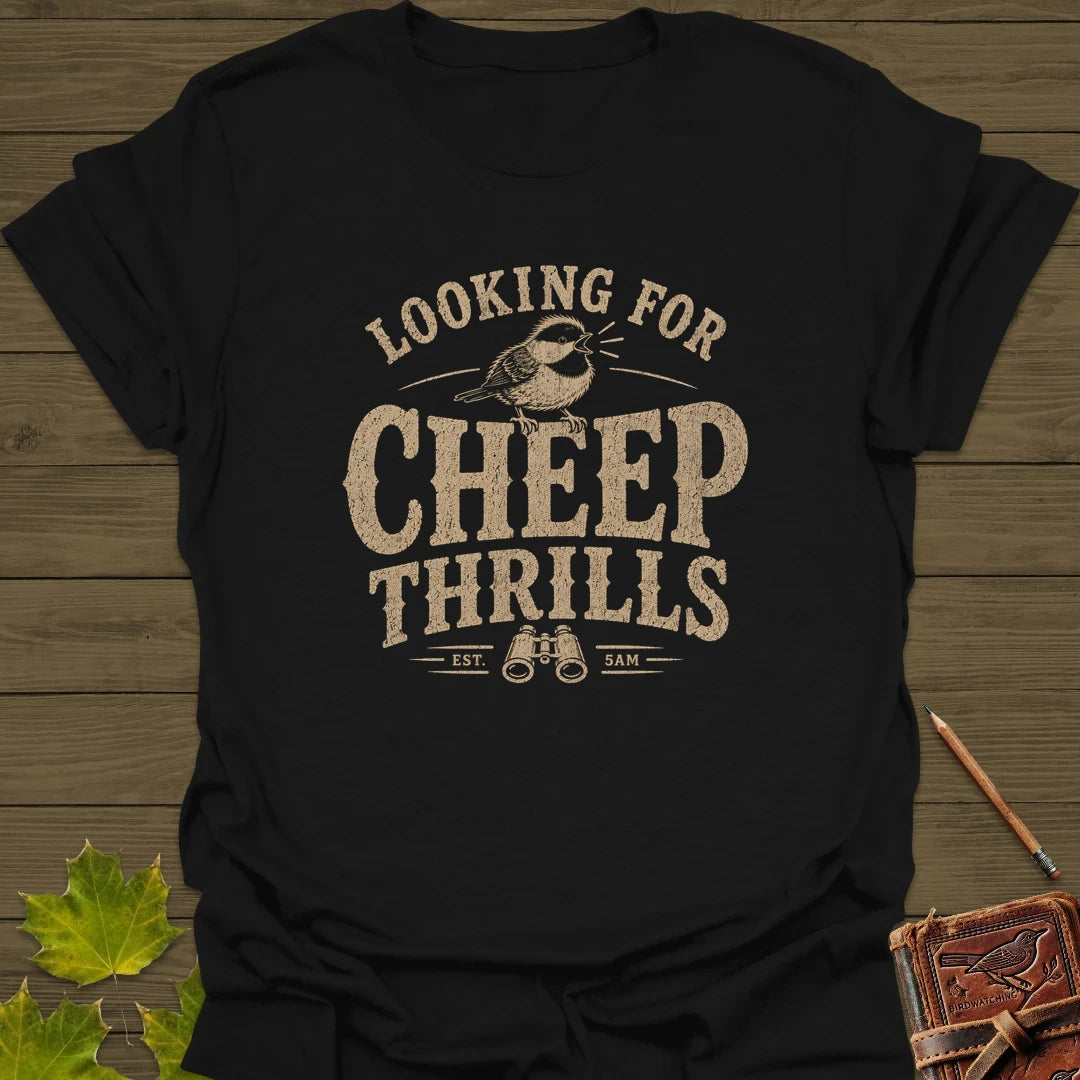 Cheep Thrills T-Shirt Black