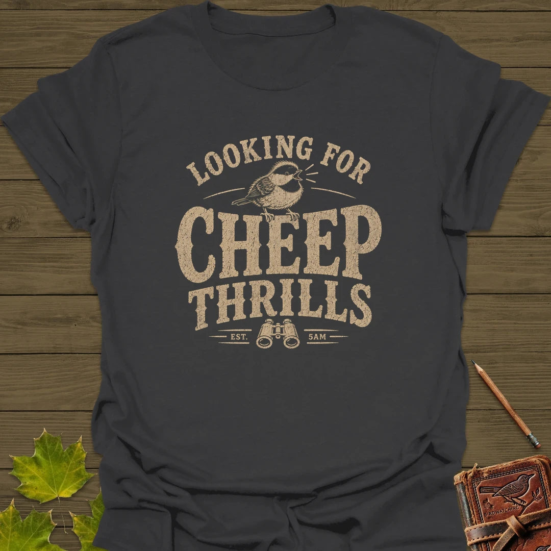 Cheep Thrills T-Shirt Charcoal