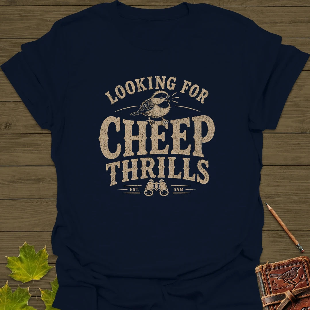 Cheep Thrills T-Shirt Navy