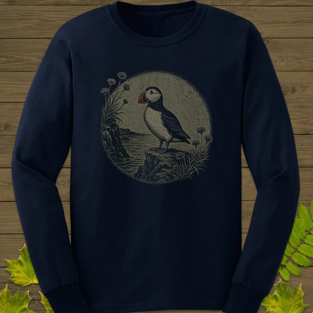 Cliff Puffin Long Sleeve Navy