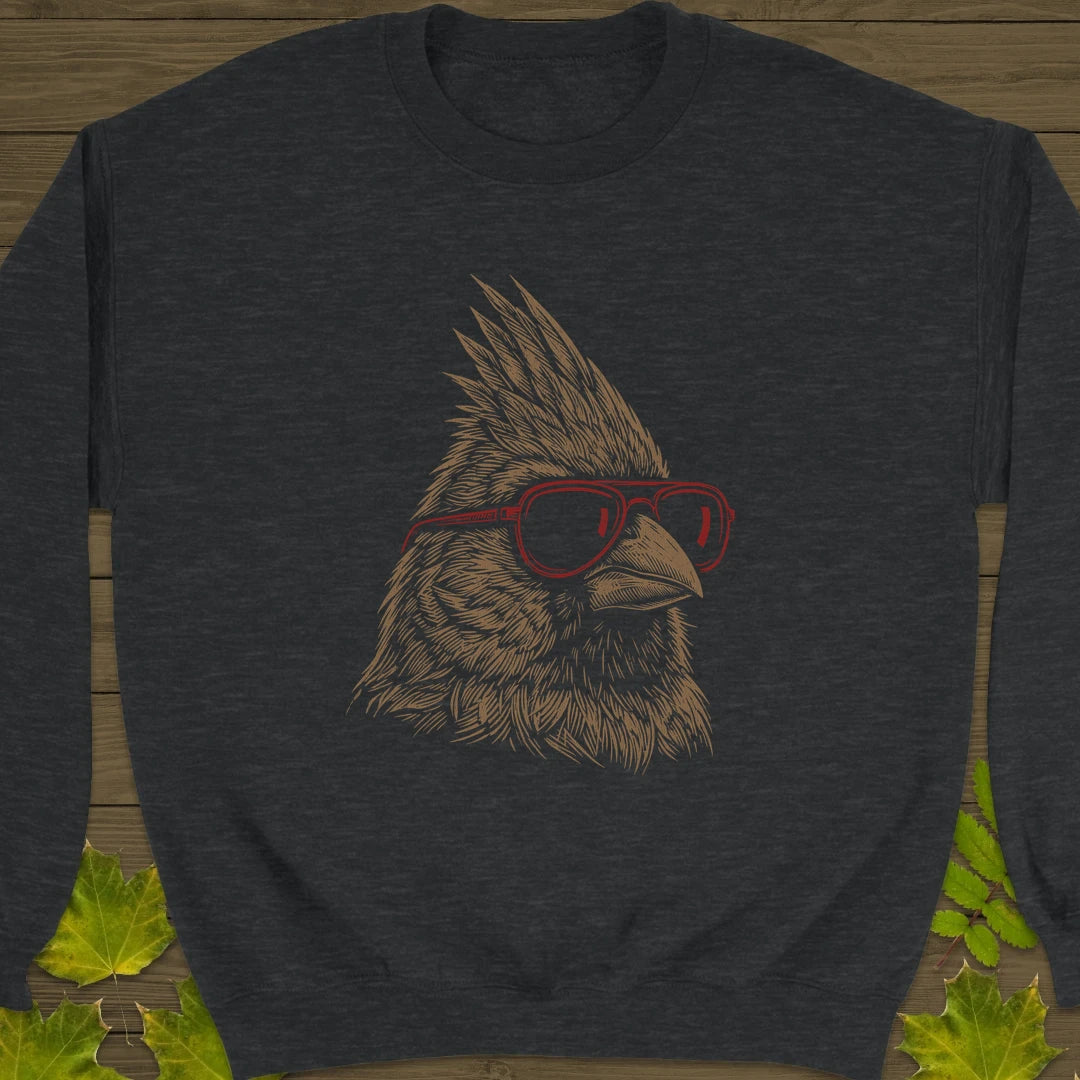 Cool Cardinal Sweatshirt Dark Heather