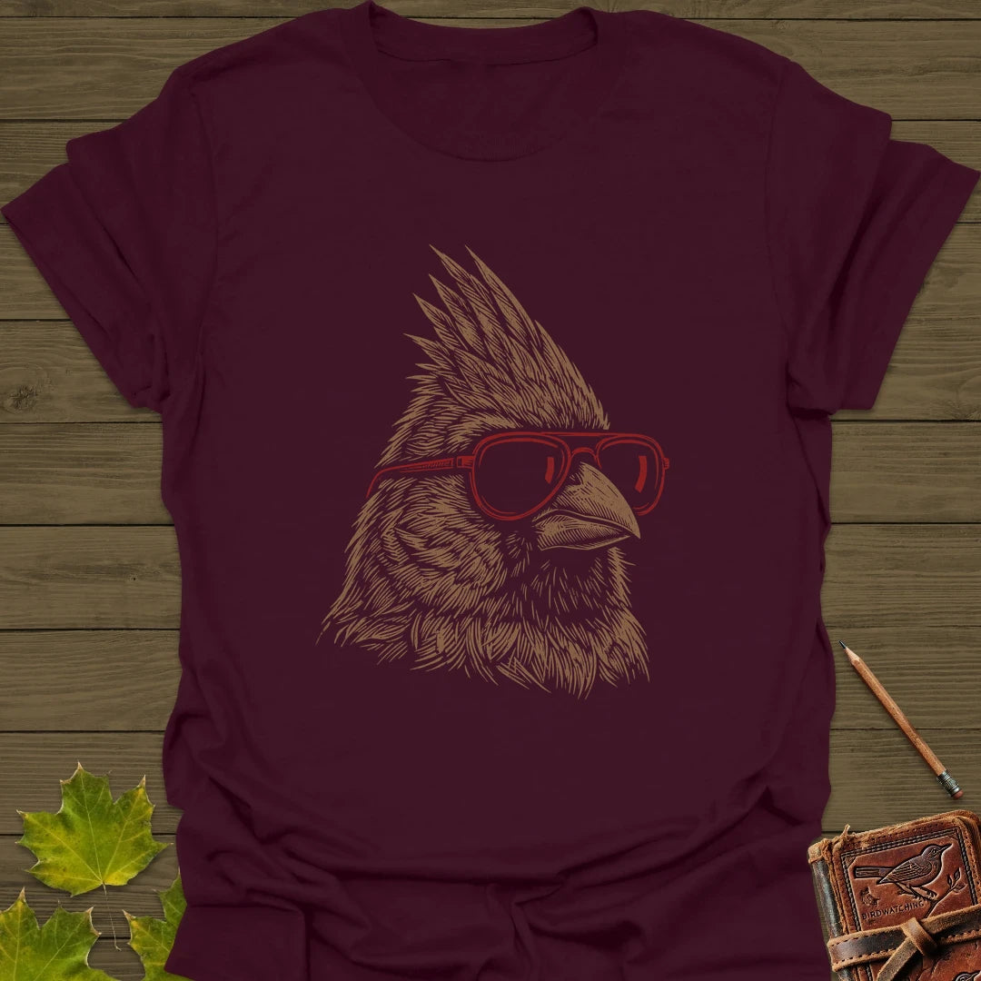Cool Cardinal T-Shirt Maroon