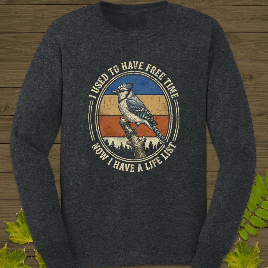 Free Time Long Sleeve Dark Heather