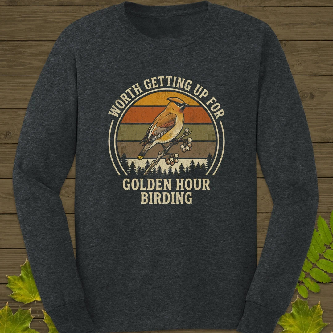 Golden Hour Long Sleeve Dark Heather