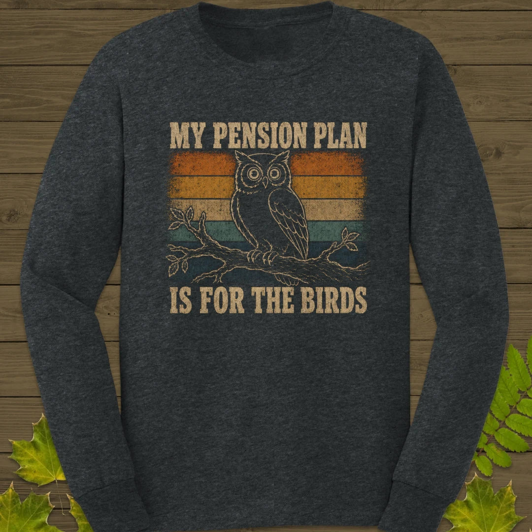Pension Plan Long Sleeve Dark Heather