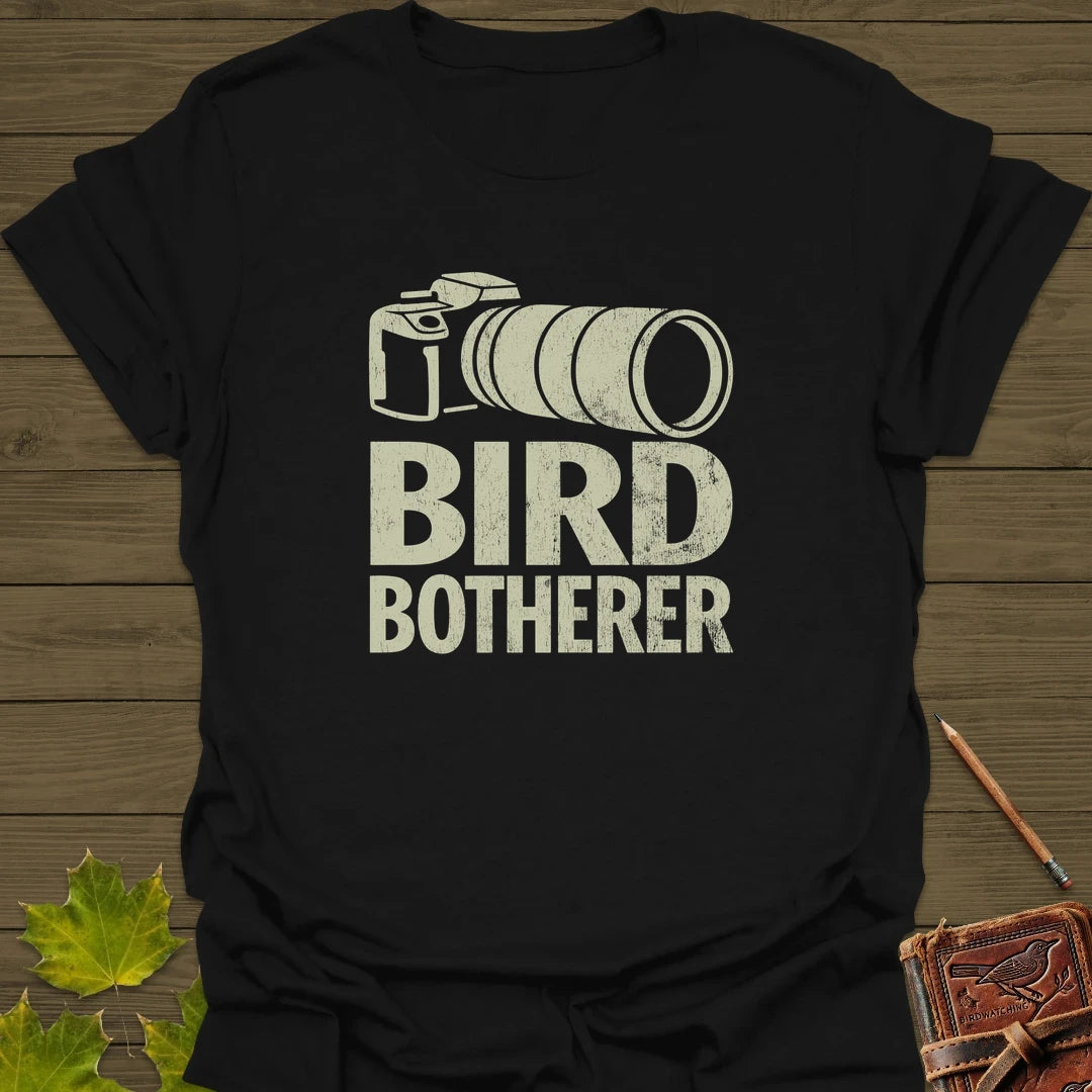 Bird Botherer T-Shirt Black